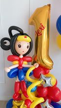 Load image into Gallery viewer, Wonder Woman Balloon Set
